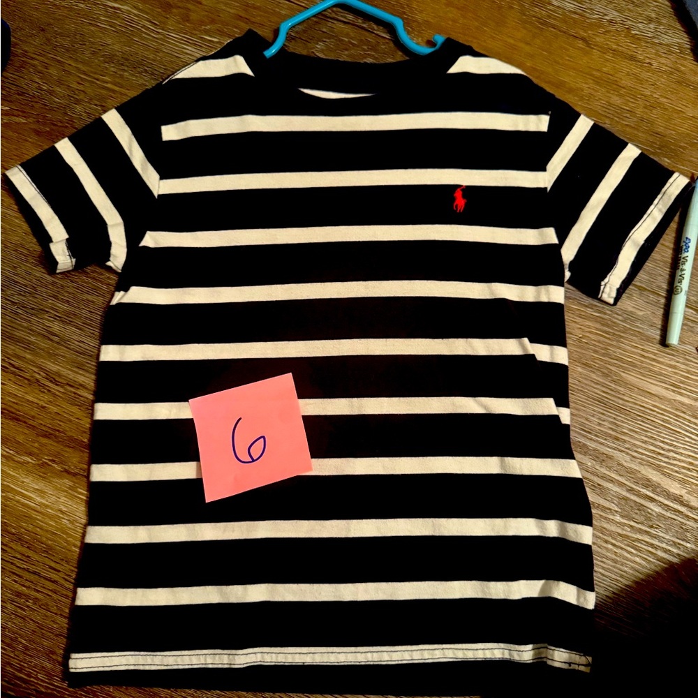 Polo Ralph Lauren Boys Tee Shirt Size 6